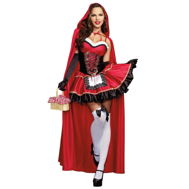 Little Red Riding Hood Costume Set - AMOROUSDRESS