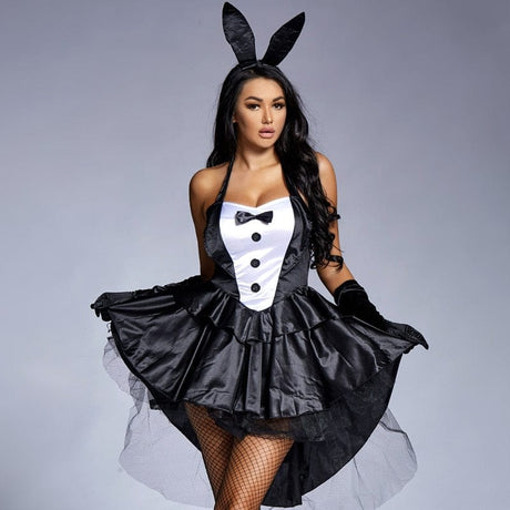 Elegant Bunny Tuxedo Costume - AMOROUSDRESS