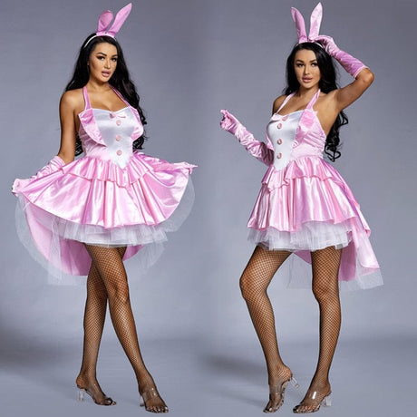 Elegant Bunny Tuxedo Costume - AMOROUSDRESS