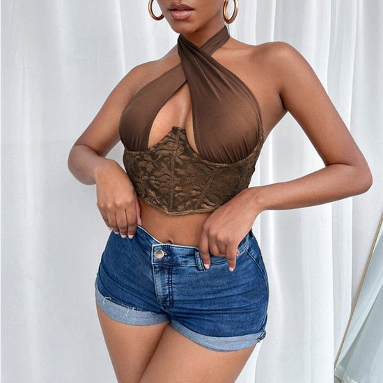 Vanity Lace Top - AMOROUSDRESS
