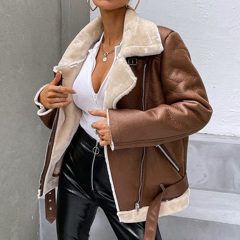 Gigi Luxxe Leather Jacket