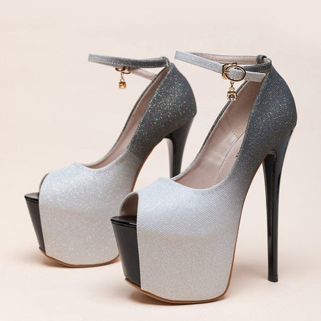 Faye Nightclub Heel Pumps - AMOROUSDRESS