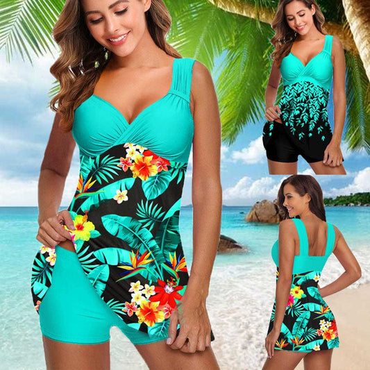 Carina Two Piece Swimsuit - AMOROUSDRESS