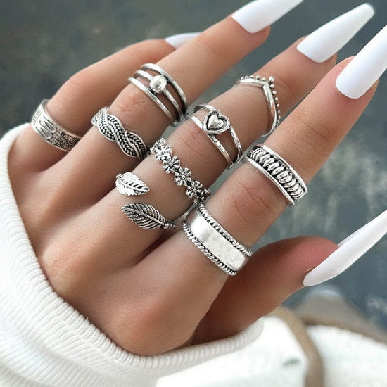 Jaline Mixed Ring Set