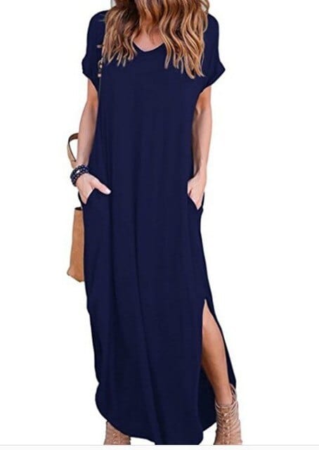 Shanda Long Midi Dress - AMOROUSDRESS