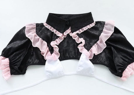 Sweet Maid Lace Costume - AMOROUSDRESS