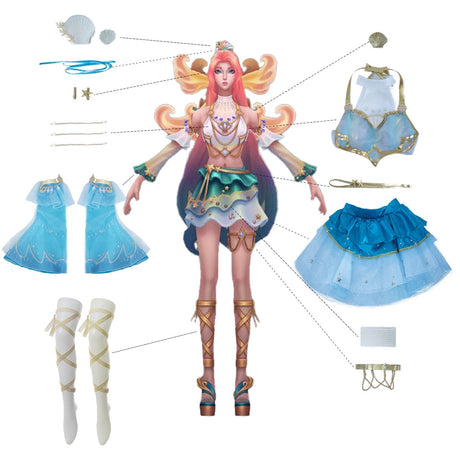 Prestige Seraphine Cosplay Costume Set - AMOROUSDRESS