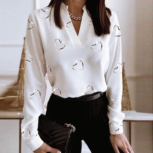 Elegant Office Lady Party Blouse - AMOROUSDRESS