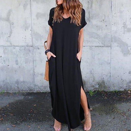 Shanda Long Midi Dress - AMOROUSDRESS