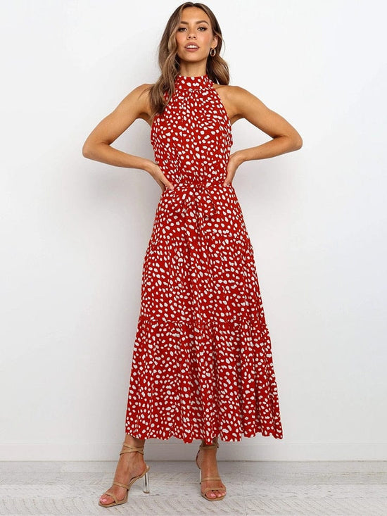 Kim Polka Dot Dress - AMOROUSDRESS