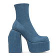 Denim Y2K High Heels Boots - AMOROUSDRESS