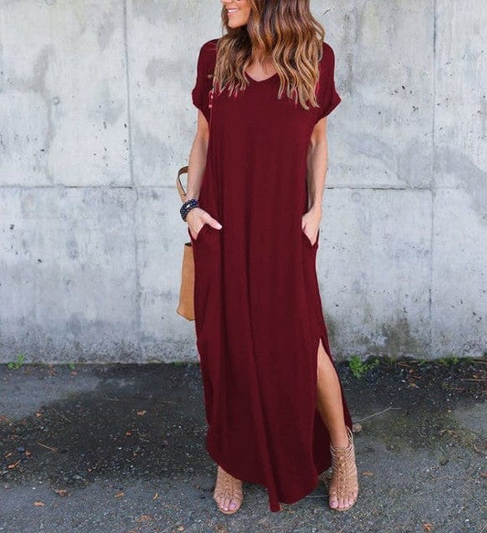 Shanda Long Midi Dress - AMOROUSDRESS