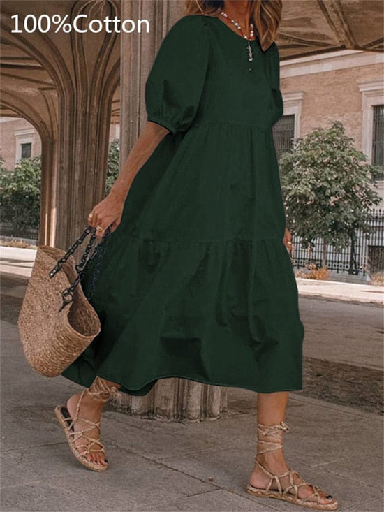 Melissa Neat Dress - AMOROUSDRESS