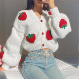 Sweet Strawberry Short Jacket - AMOROUSDRESS