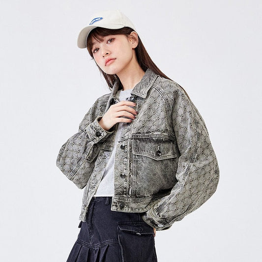 Flawless Retro Denim Jacket - AMOROUSDRESS