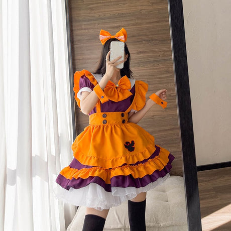 Anime Maid Halloween Outfit - AMOROUSDRESS