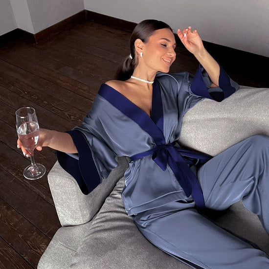 Luxurious Nightgown Loungewear - AMOROUSDRESS