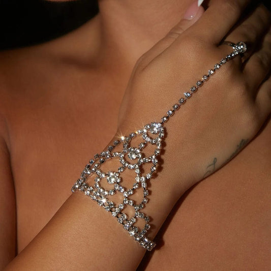 Nicolina Hand Crystal Jewelry - AMOROUSDRESS