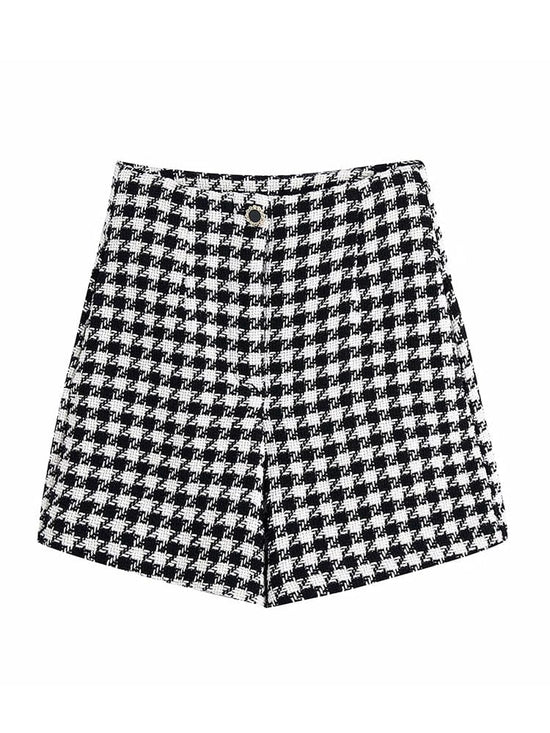 Vanity Tweed Plaid Set - AMOROUSDRESS