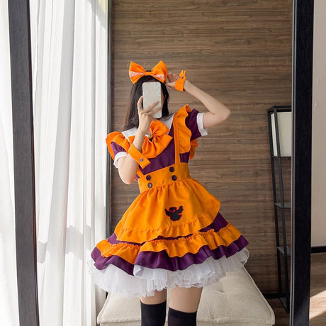 Anime Maid Halloween Outfit - AMOROUSDRESS