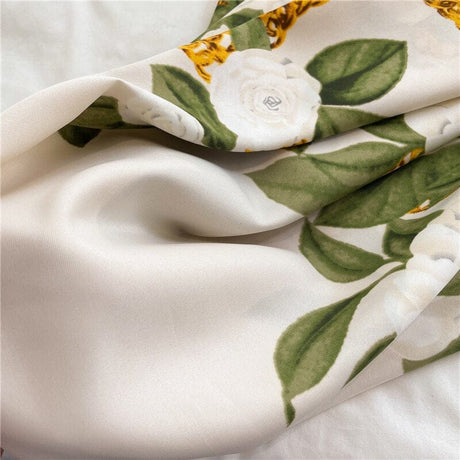 Design Twill Silk Scarf - AMOROUSDRESS