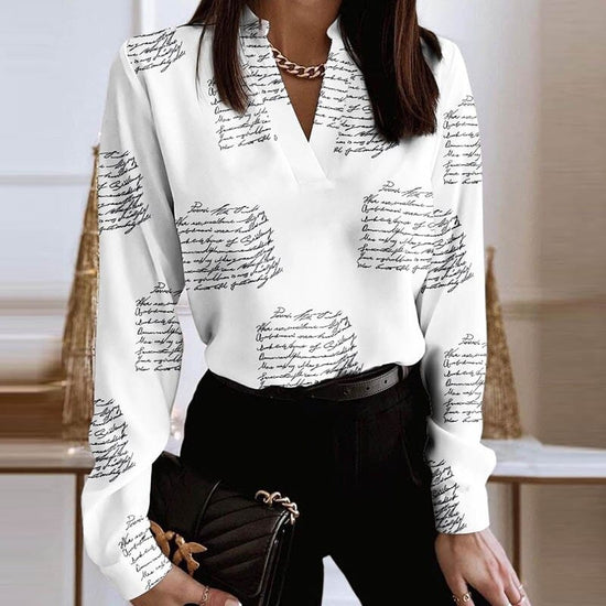Elegant Office Lady Party Blouse - AMOROUSDRESS