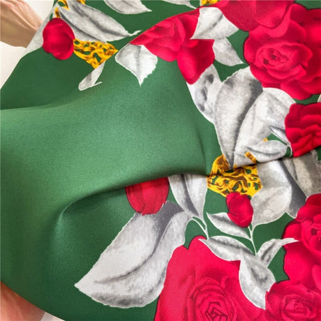 Design Twill Silk Scarf - AMOROUSDRESS