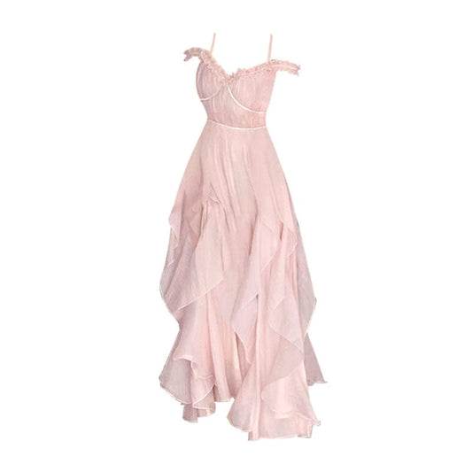 Cute Princess Flare Long Dress Dress - AMOROUSDRESS