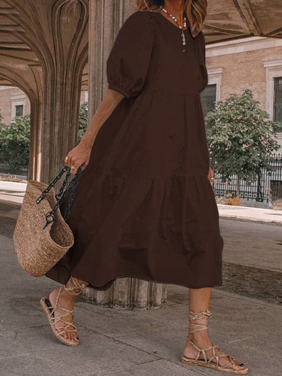 Melissa Neat Dress - AMOROUSDRESS