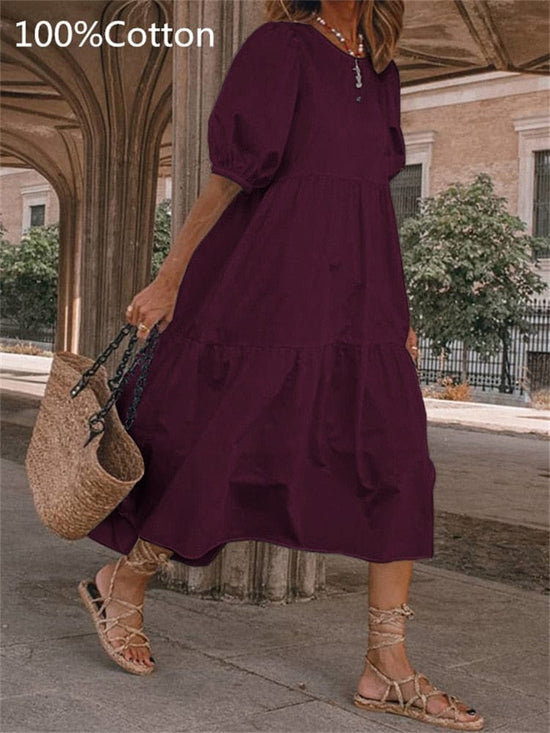 Melissa Neat Dress - AMOROUSDRESS
