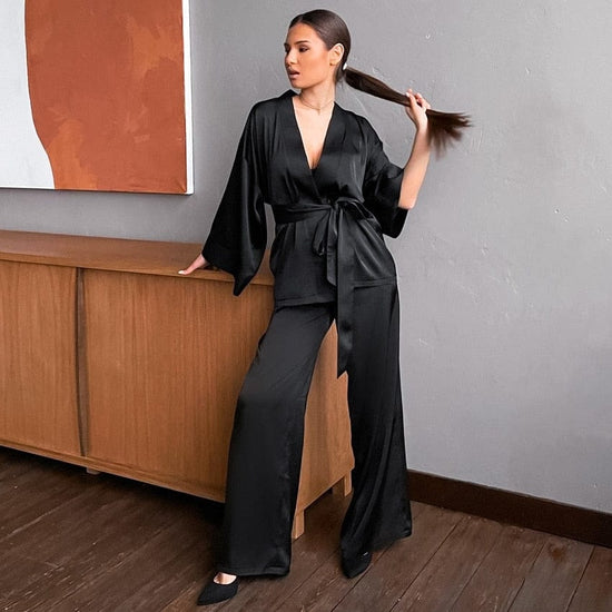 Luxurious Nightgown Loungewear - AMOROUSDRESS