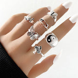 Jaline Mixed Ring Set