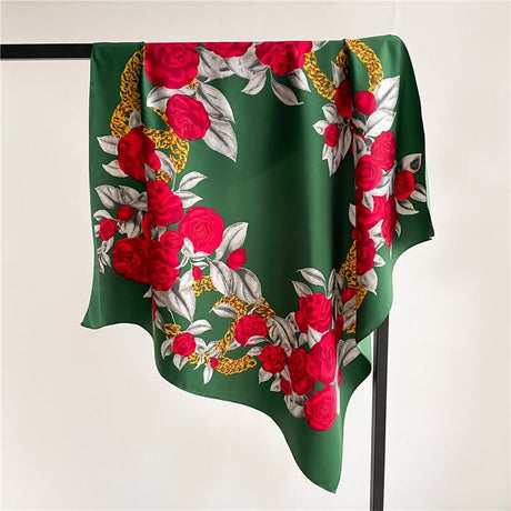 Design Twill Silk Scarf - AMOROUSDRESS