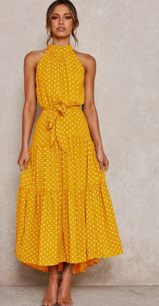 Kim Polka Dot Dress - AMOROUSDRESS