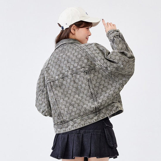 Flawless Retro Denim Jacket - AMOROUSDRESS
