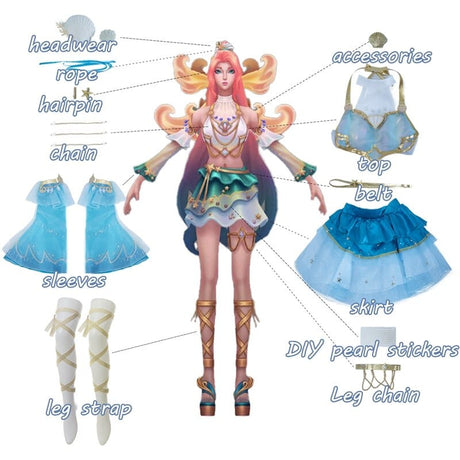 Prestige Seraphine Cosplay Costume Set - AMOROUSDRESS