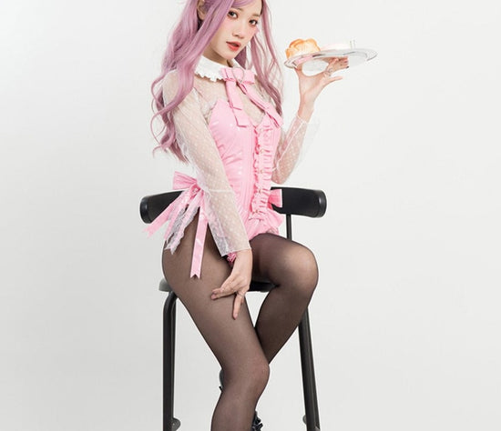 Bunny Beauty Patent Leather Set - AMOROUSDRESS
