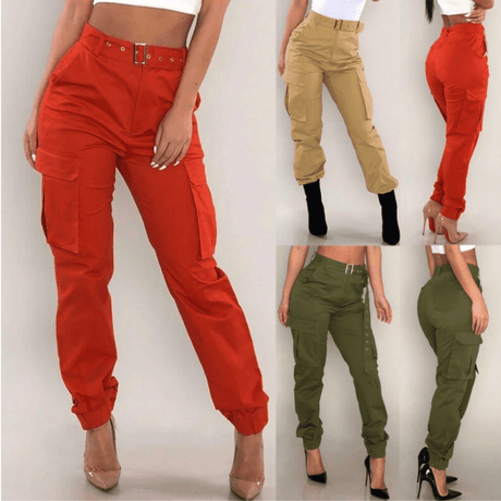 Chic Cargo Pants - AMOROUSDRESS