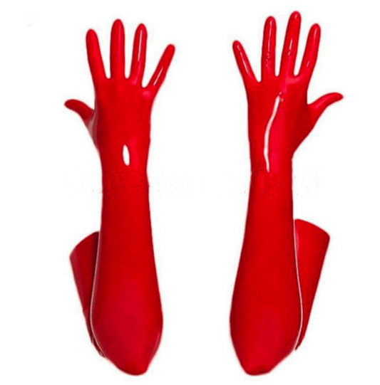 Kinx Long Leather Gloves - AMOROUSDRESS