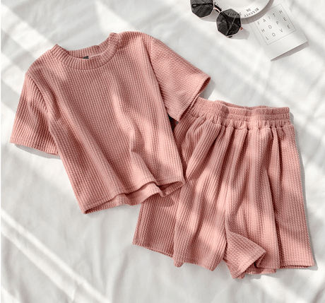 Lovely Knitted Three Piece Set - AMOROUSDRESS