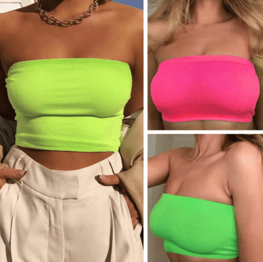 Strapless Casual Bralette Top - AMOROUSDRESS