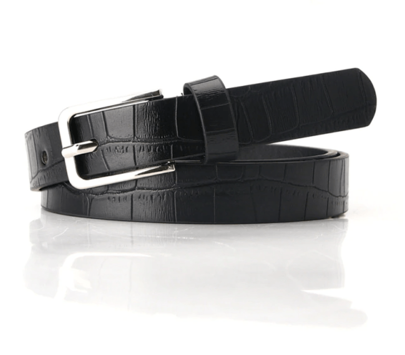 Designer Print Leather Belt - AMOROUSDRESS