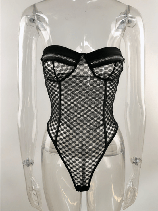 Flawless Chic Lace Bodysuit - AMOROUSDRESS