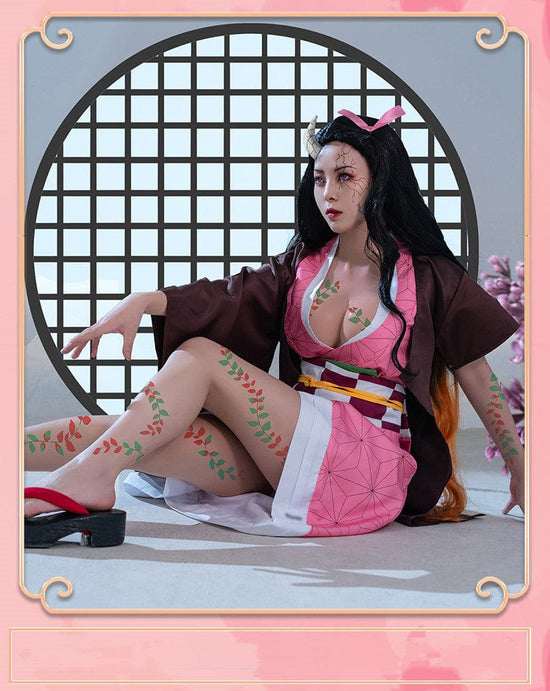 Tempting Nezuko Costume Set - AMOROUSDRESS