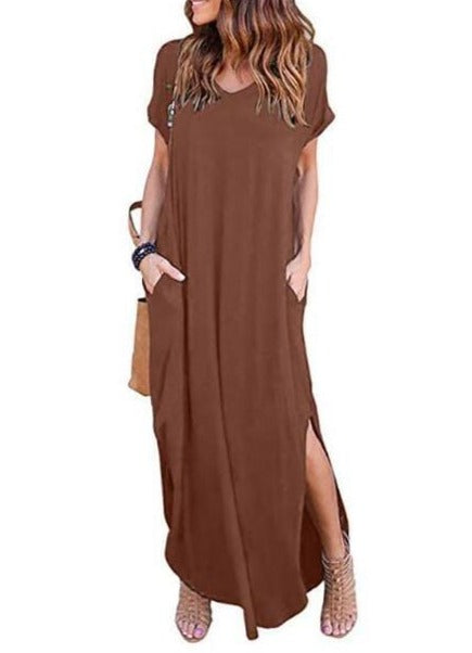 Shanda Long Midi Dress - AMOROUSDRESS