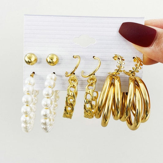 Tahlia Fashion Earring Sets - AMOROUSDRESS