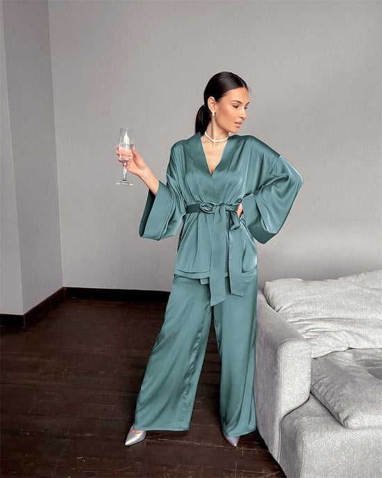 Luxurious Nightgown Loungewear - AMOROUSDRESS