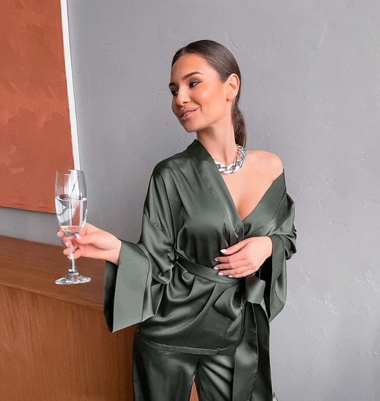 Luxurious Nightgown Loungewear - AMOROUSDRESS