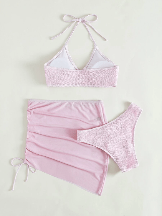 Ariella 3 Piece Bikini Set - AMOROUSDRESS