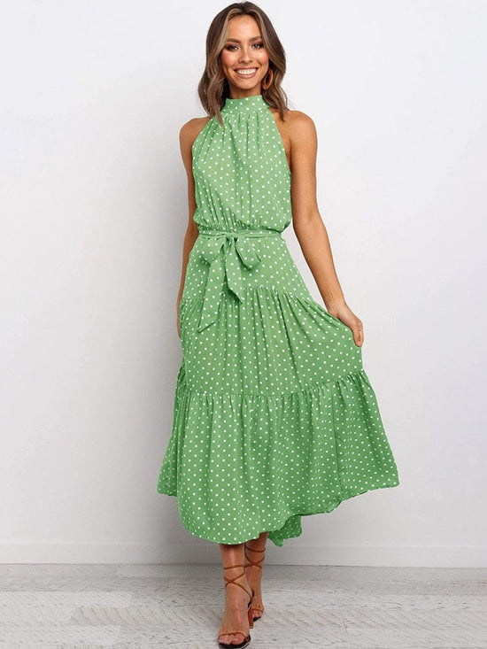 Kim Polka Dot Dress - AMOROUSDRESS